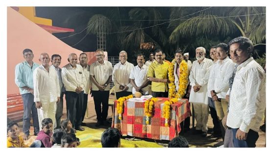 विनायक काकडे यांचा सत्कार; एमपीएससी परीक्षेत उज्ज्वल यश