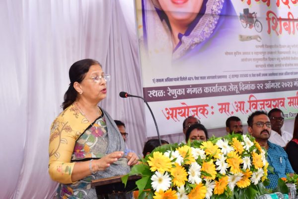 दिव्यांग तपासणी शिबिराला सेलू,जिंतूरमध्ये मोठा प्रतिसाद 