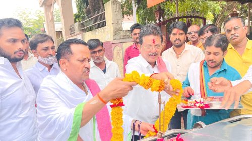 नवरात्र महोत्सव : श्री जगदंबा देवीच्या दर्शन यात्रेला उत्साहात सुरुवात