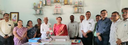 सेलूतील नूतन कन्या प्रशालेच्या मुख्याध्यापिकापदी उज्ज्वला लड्डा