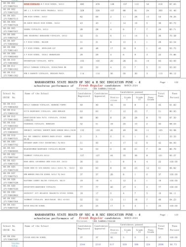 SSC Results 2024 : सेलू तालुक्याचा निकाल ९०.७३ टक्के, सहा शाळांचे शंभर टक्के विद्यार्थी उत्तीर्ण 