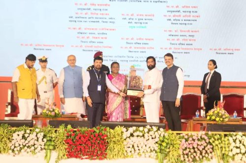 महिला सक्षमीकरणाचा महाराष्ट्र नवा आदर्श : राष्ट्रपती द्रौपदी मुर्मू