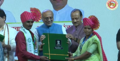 सोमेश्वर गिराम कृषी भूषण पुरस्काराने सन्मानित