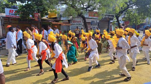 ' जय श्रीराम, ज्ञानोबा तुकाराम ' जयघोषाने सेलू दुमदुमली
