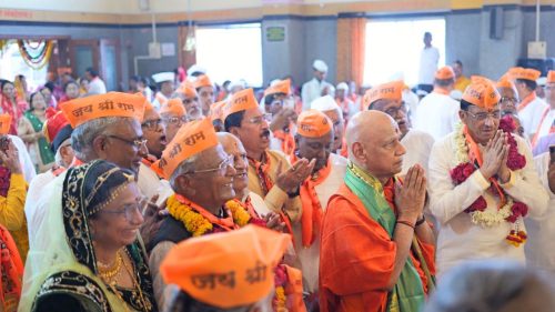 'जय श्रीराम, ज्ञानोबा तुकाराम' जयघोषाने सेलूनगरी दुमदुमली