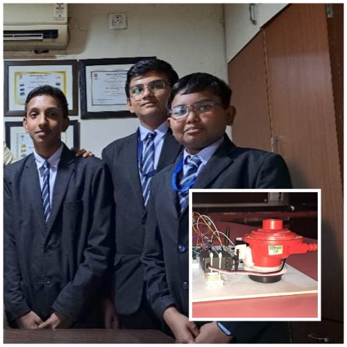 रोडगे प्रिन्स इंग्लिश स्कूलच्या विद्यार्थ्यांचा प्रकल्प नीती आयोगाकडे सादर