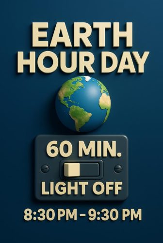 Earth Hour Day : पृथ्वीसाठी एक तास, भविष्यासाठी एक पाऊल...