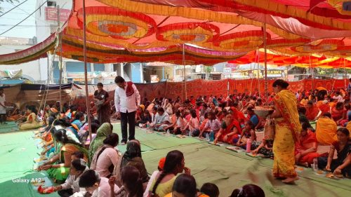 श्री साईबाबा मंदिरात श्रीरामजन्मोत्सव उत्साहात