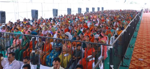 सेवा संकल्प शिबीराला उत्स्फूर्त प्रतिसाद