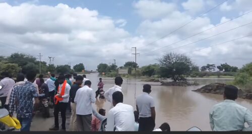 पाथरी, सोनपेठमध्ये अतिवृष्टी; कासापुरीत ढगफुटी